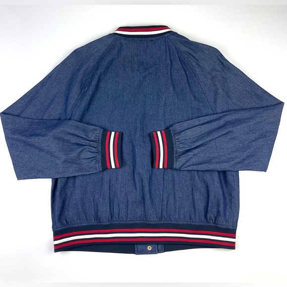 Vintage Women’s Tommy Hilfiger Bomber Jacket Size Large - Picture 3 of 3